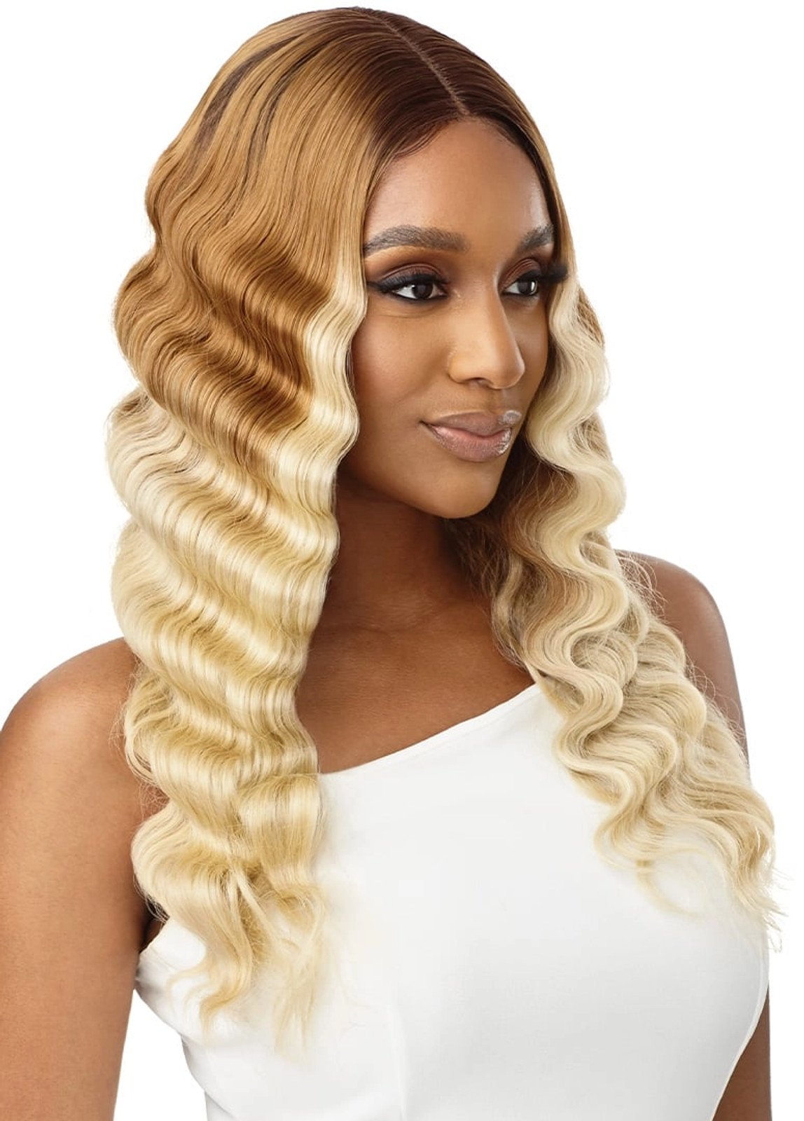 OUTRE Synthetic SleekLay Part Lace Front Wig - MARIPOSA Image 3