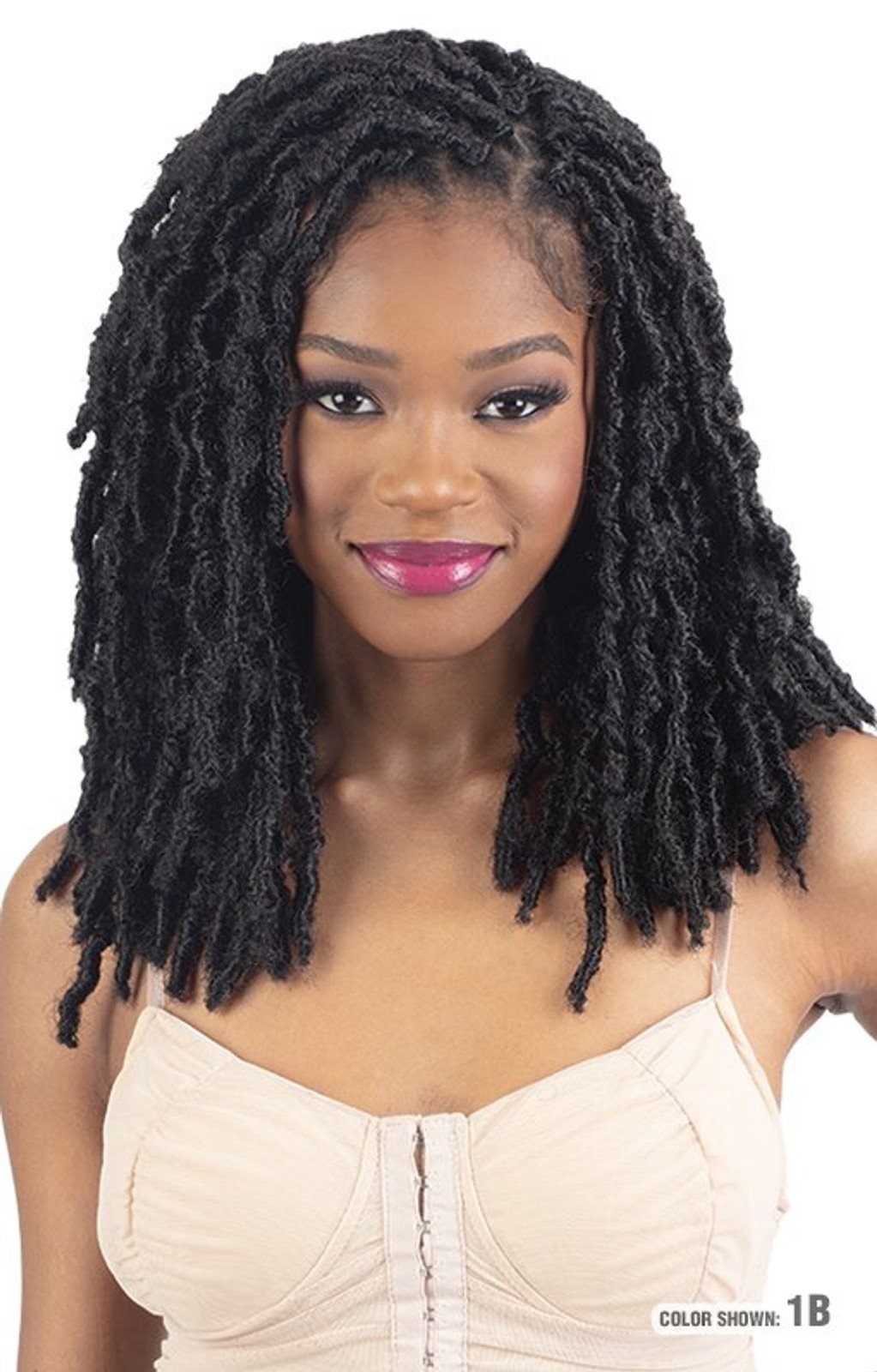 SHAKE N GO FreeTress Synthetic Hair Crochet Braids - 3X POPPIN' LOC 12 SHAKE N GO FreeTress Synthetic Hair Crochet Braids - 3X POPPIN' LOC 12