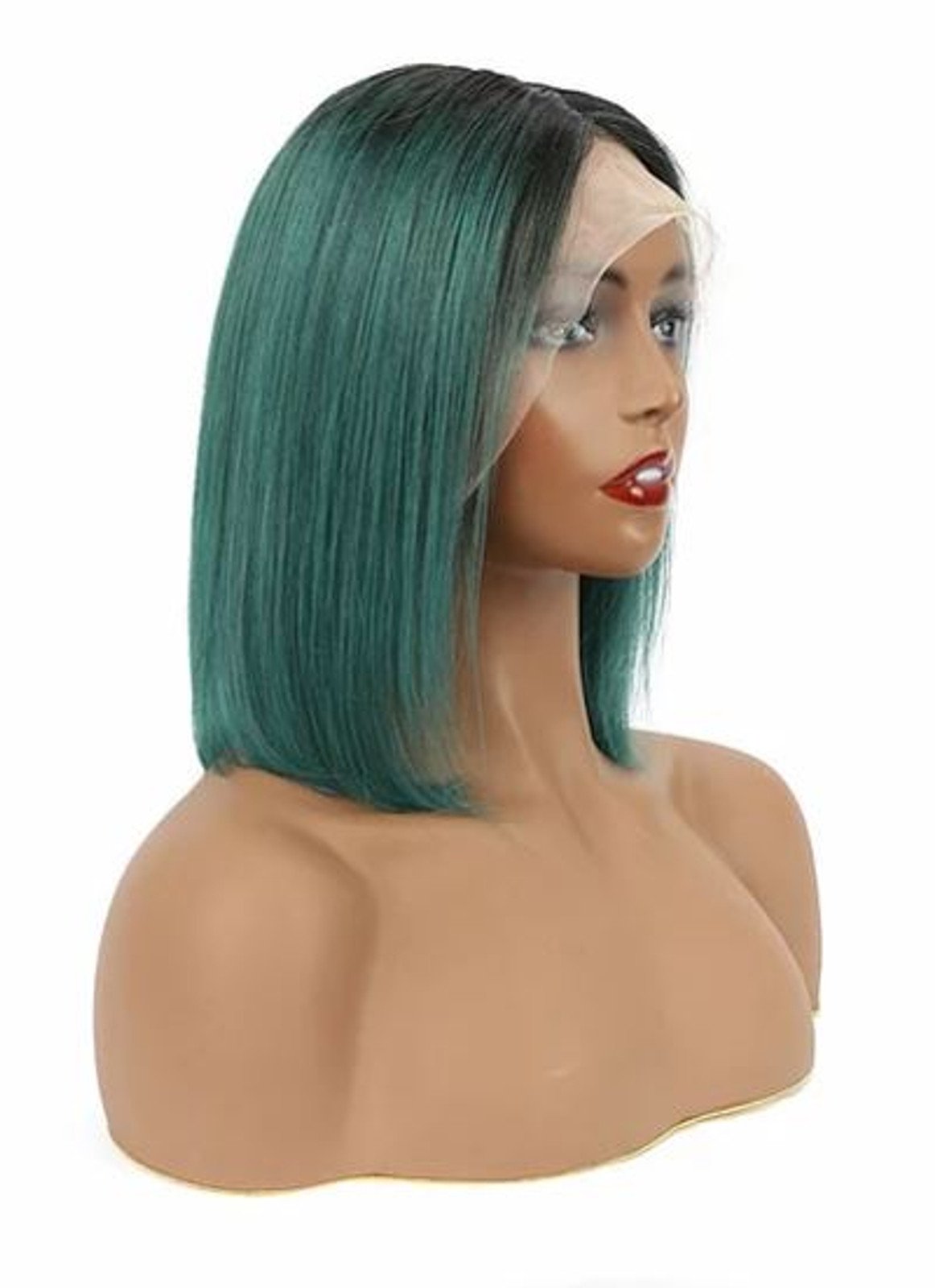 Bellatique 13x4 Lace Frontal Wig Coco T1B_TURQUOISE_1