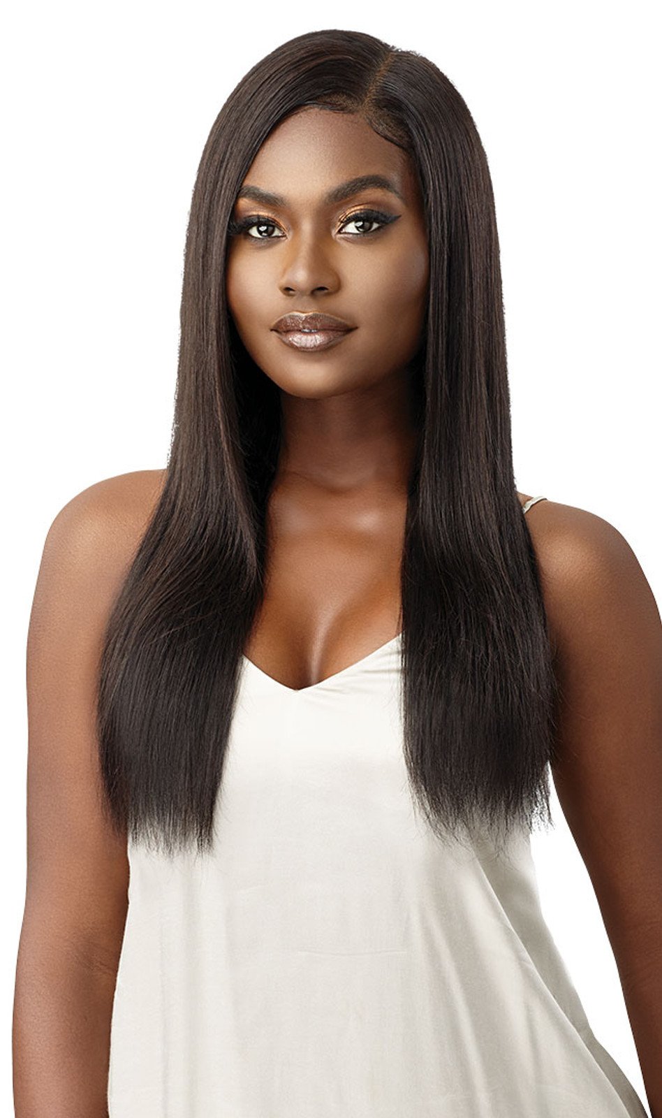OUTRE MyTresses 100% Unprocessed Human Hair Black Label Lace Frontal Wig 13x4 HH-VIRGIN STRAIGHT 24_2