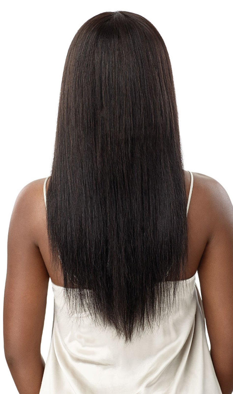 OUTRE MyTresses 100% Unprocessed Human Hair Black Label Lace Frontal Wig 13x4 HH-VIRGIN STRAIGHT 24_5