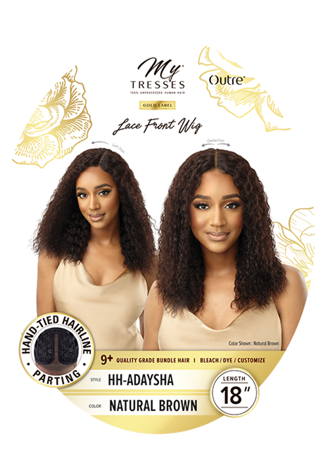 OUTRE Mytresses Gold Label 100% Unprocessed Human Hair Lace Front Wig HH-ADAYSHA_5
