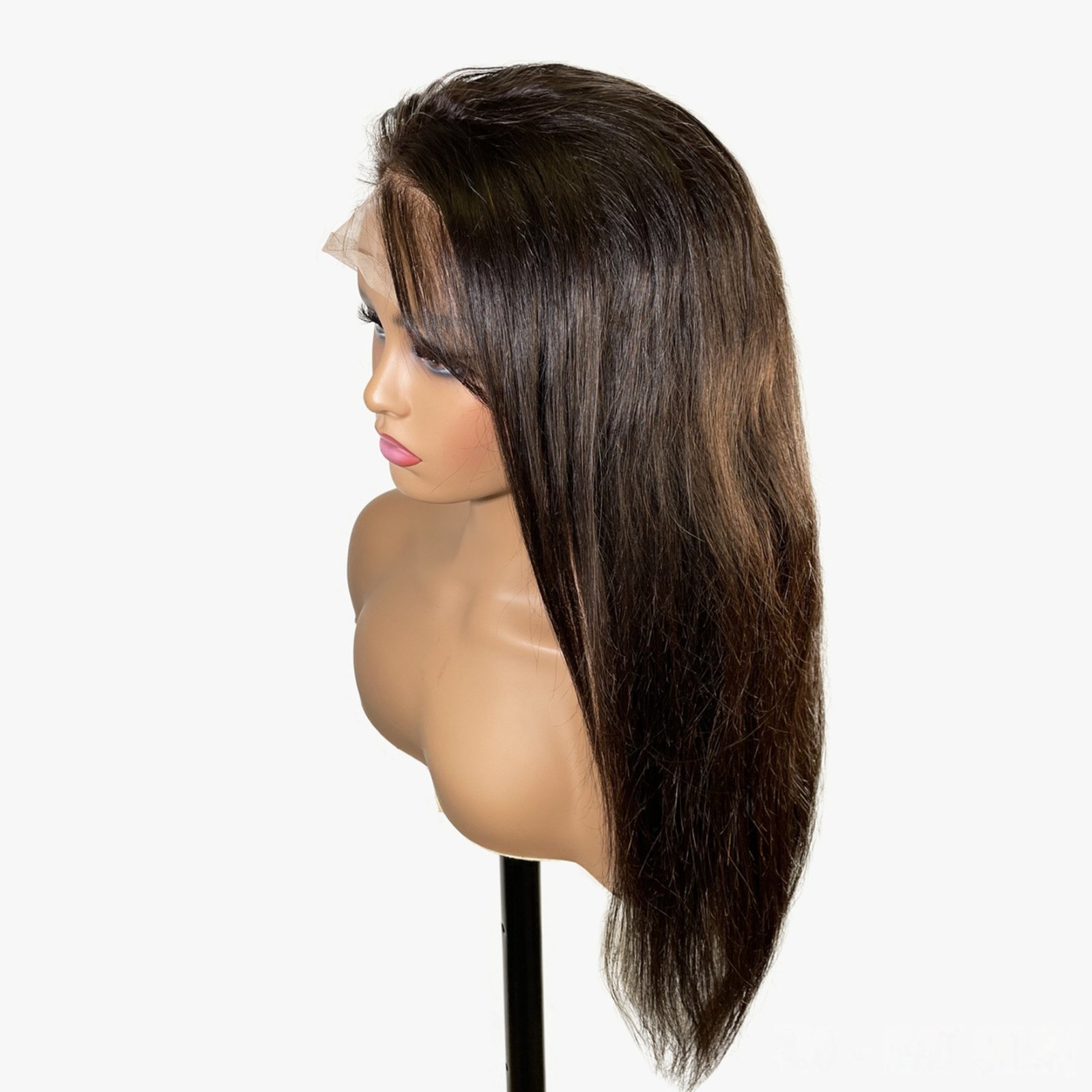 RIO 100% Human Hair Frontal Lace Wig - STRAIGHT_1