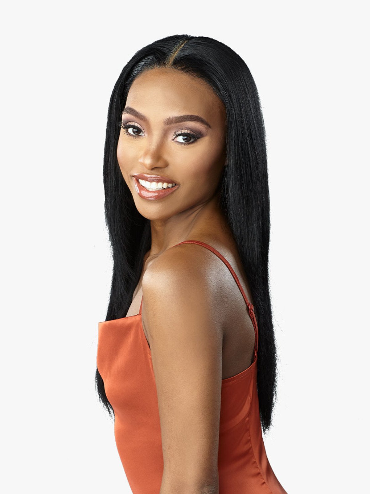 SENSATIONNEL 100% Human Hair 15A 13x4 Frontal HD Lace Wig - Straight 18-22_1