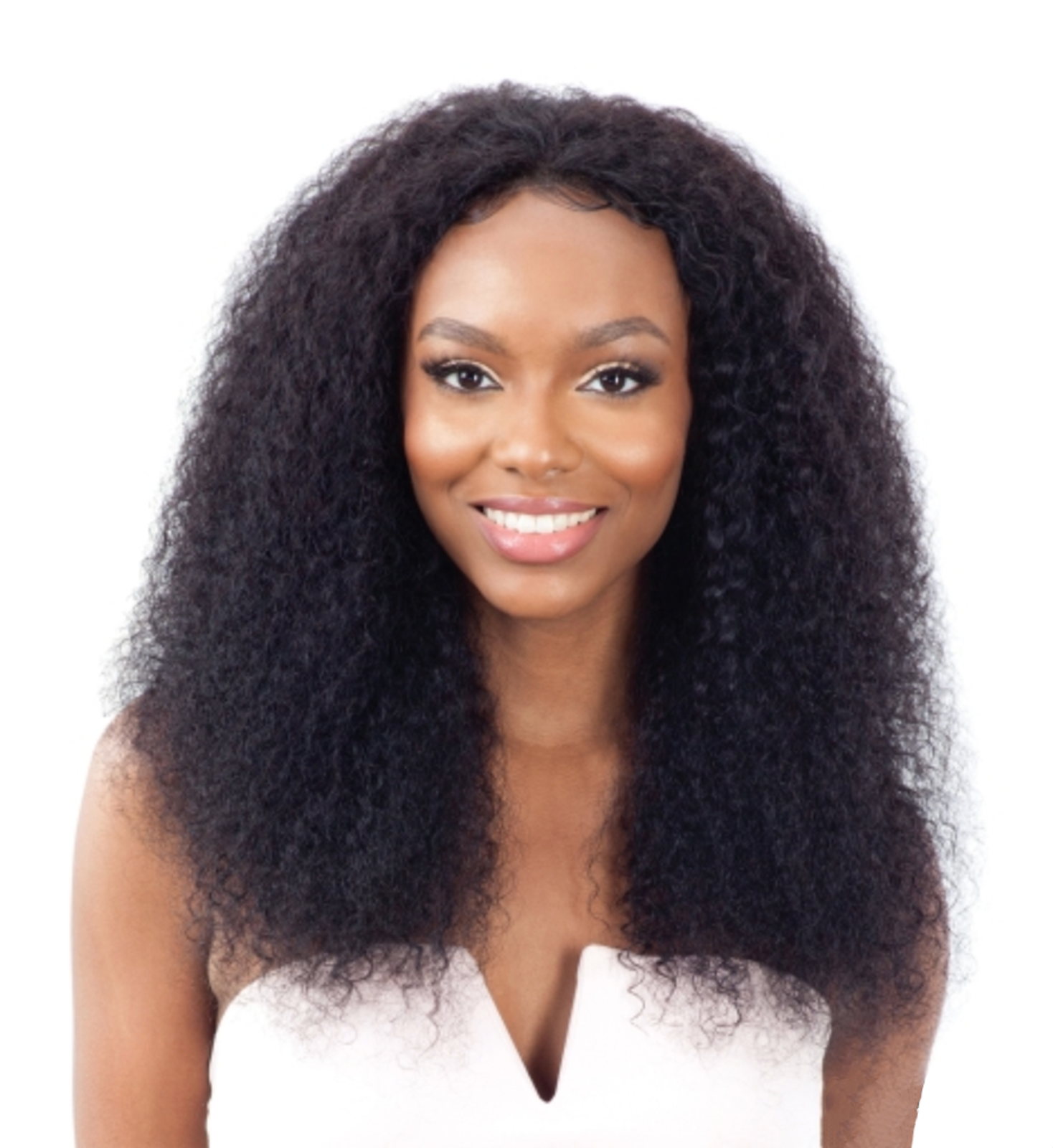 SHAKE N GO Naked 100% Human Hair HD Lace Front Part Wet & Wavy Wig -- Bohemian Curl_2