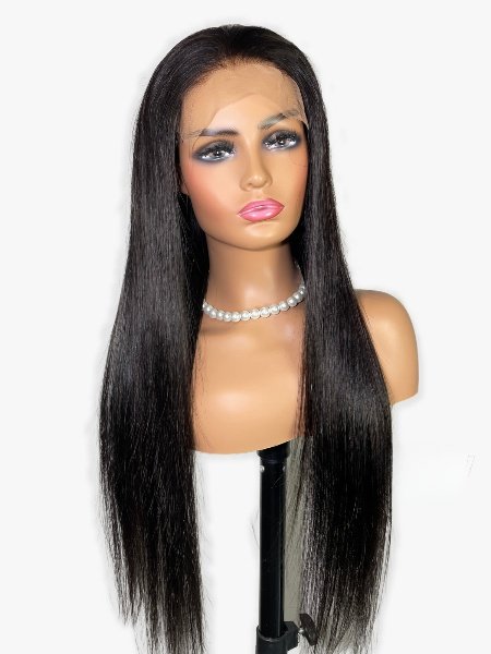 15A PINK LEMON GOLD 100% Human Hair 5X6 Lace Front Wig - MARYLAND_1