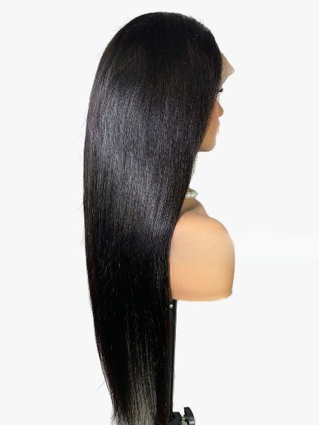 15A PINK LEMON GOLD 100% Human Hair 5X6 Lace Front Wig - MARYLAND_3