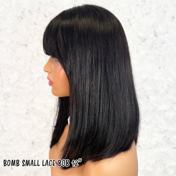 BOMB HAIR 100% Human Hair Bang Bob - Straight 10-14_3
