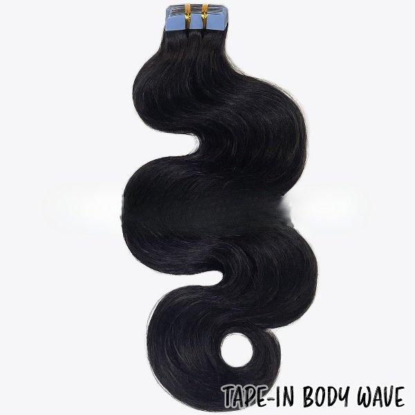 BOMB HAIR 100% Human Hair Tape-In - Body Wave_1