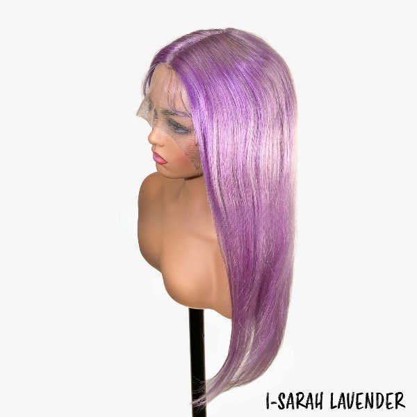 Bellatique 100% Human Hair I-Part Lace Wig - ISARAH (Lavender)_1