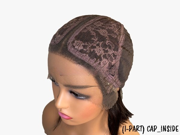 Bellatique 100% Human Hair I-Part Lace Wig - SARAH (OCEAN BLUE)_4