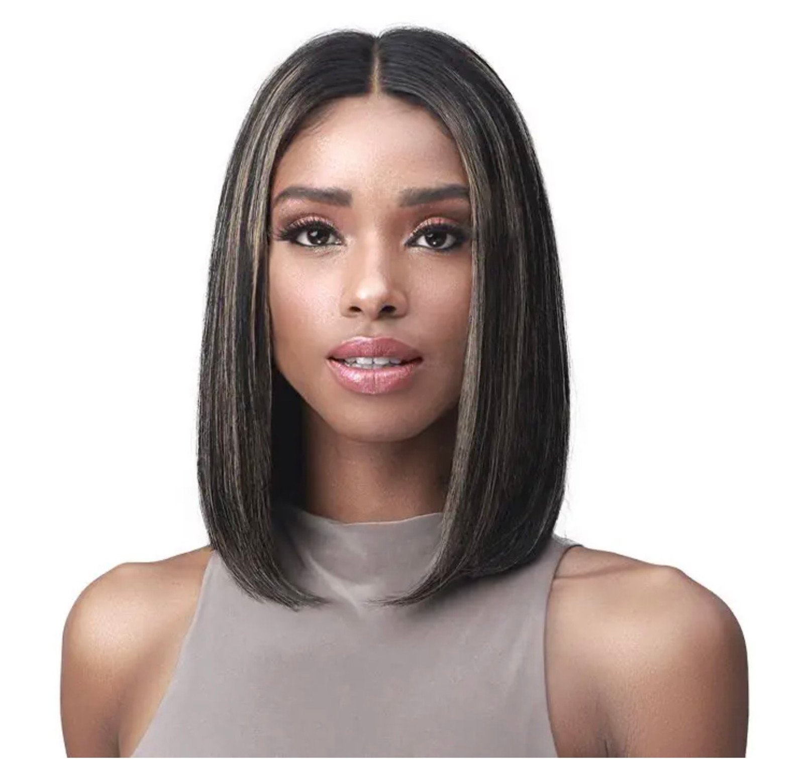 Bobbi Boss 100% Unprocessed Human Hair HD Lace Part Wig - MHLF560 EVELINA_1