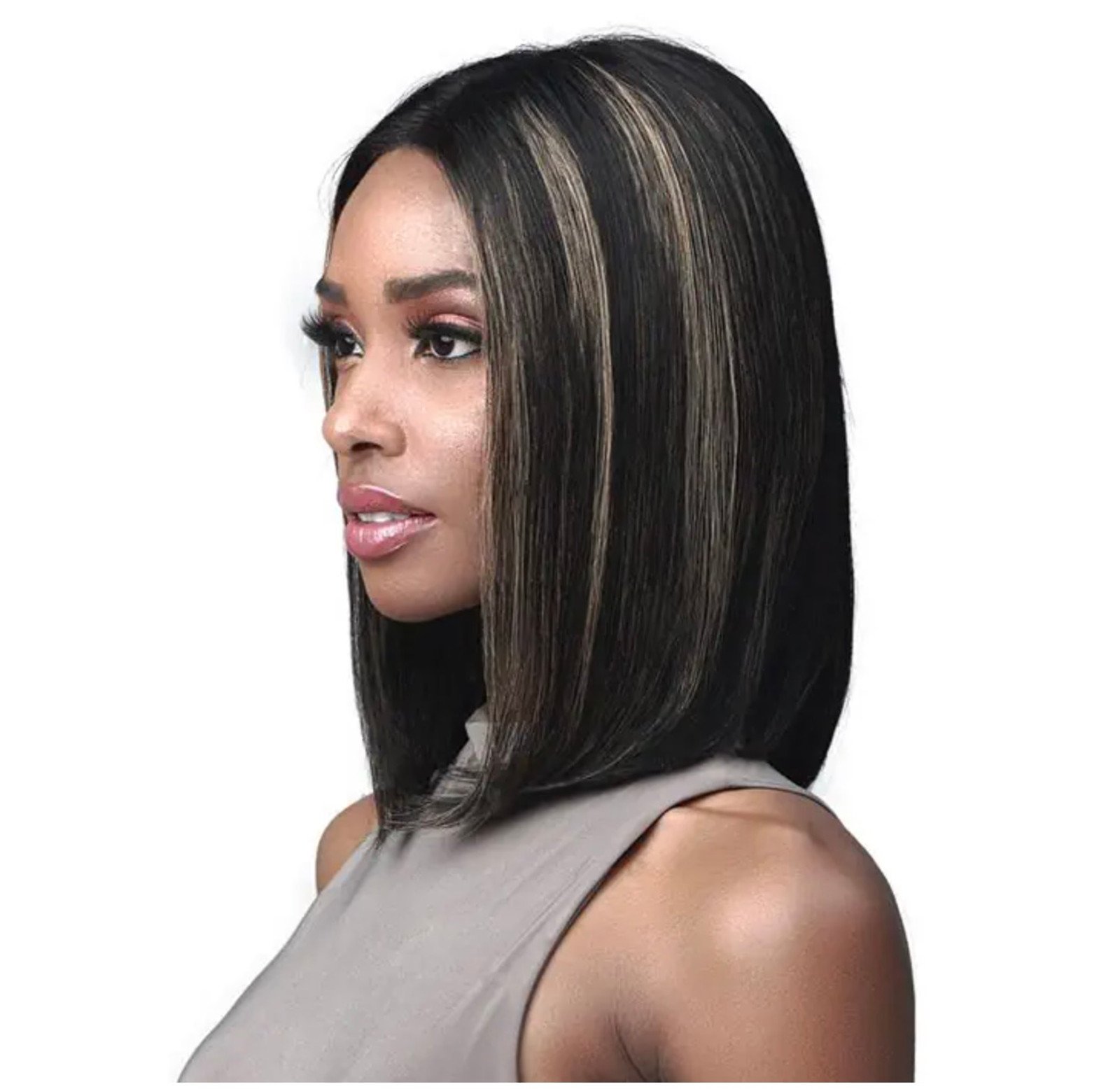 Bobbi Boss 100% Unprocessed Human Hair HD Lace Part Wig - MHLF560 EVELINA_2