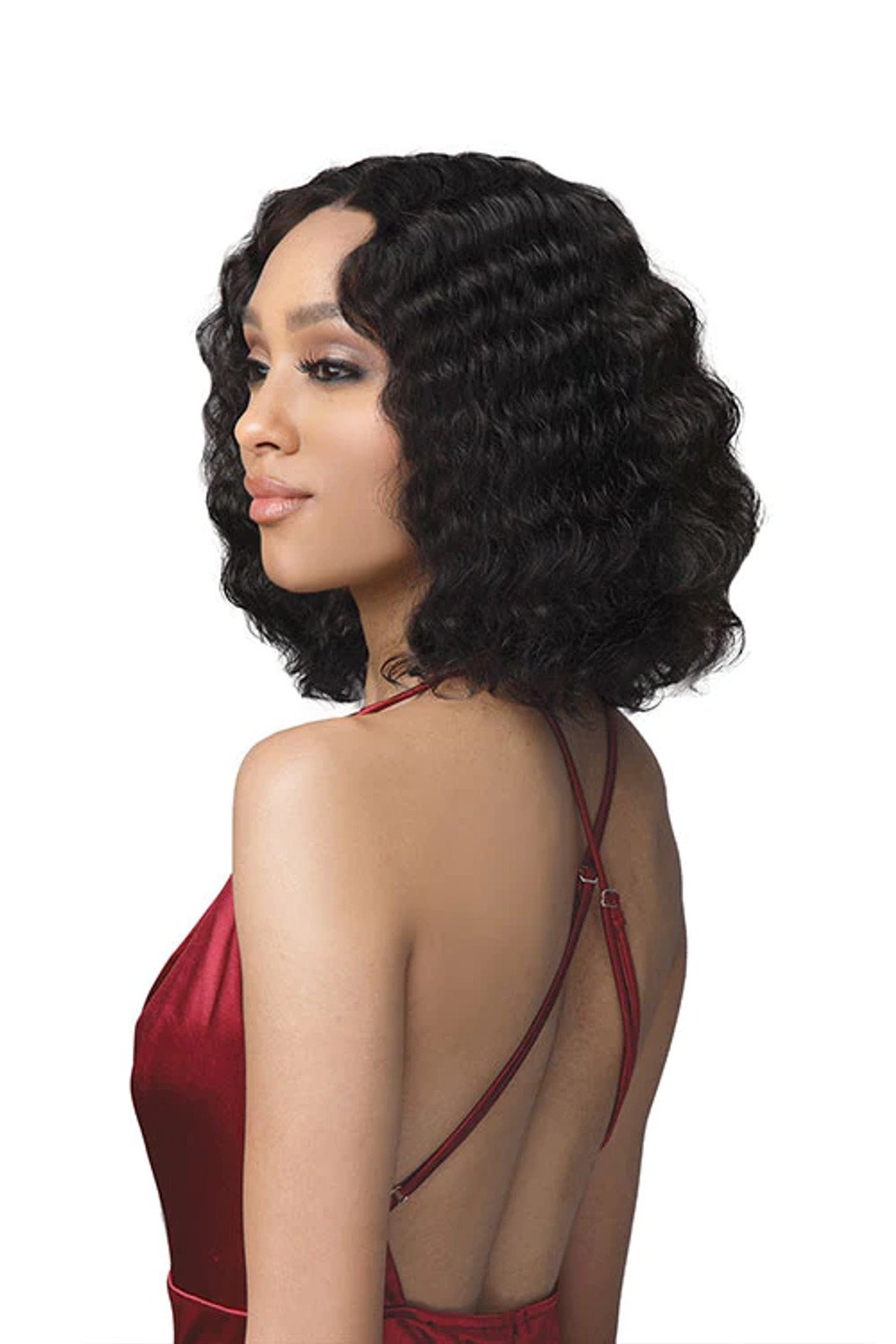 Bobbi Boss 100% Unprocessed Human Hair Lace Wig MHLF437 - Edith_2