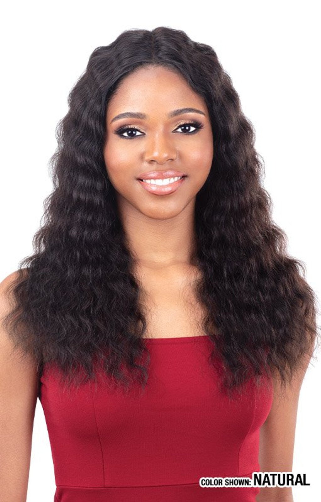 ModelModel Haute 100% Human Hair HD Lace Front Wig Soft Crimp Curl 22 inches