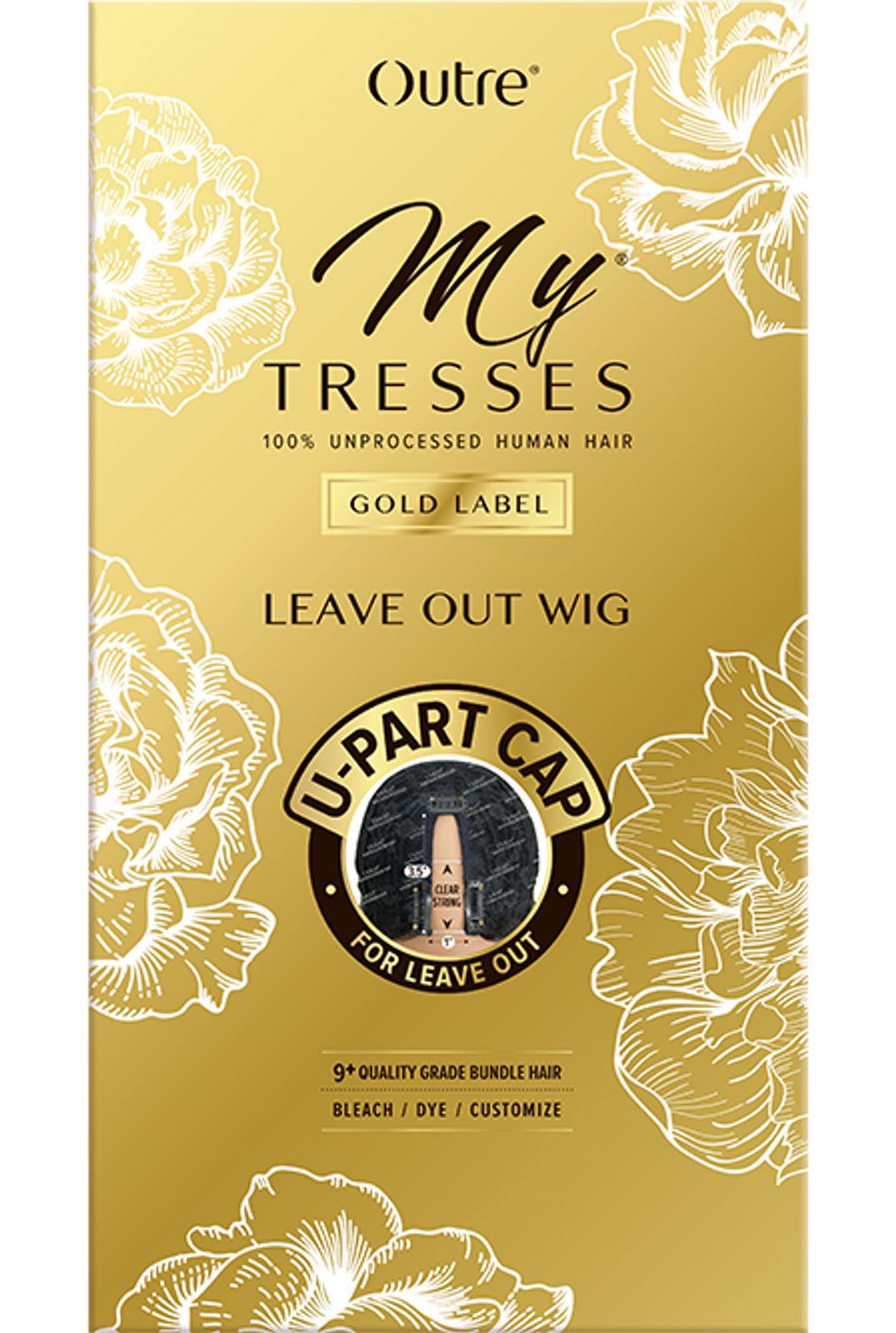 OUTRE MYTRESSES 100% Human Hair Gold Wig - HH-NATURAL AFRO_6