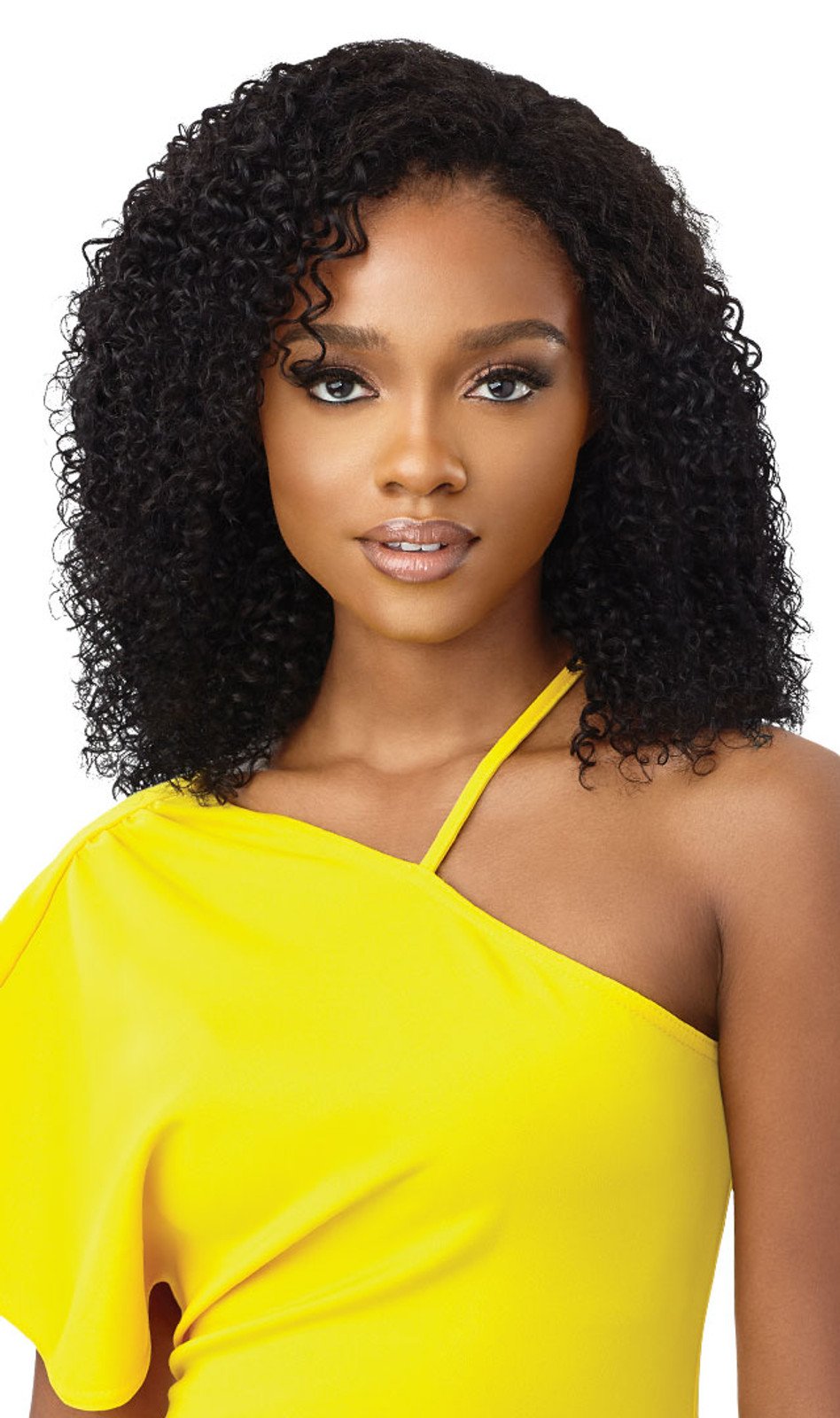 Outre MyTresses 100% Unprocessed Human Hair Gold Label Leave Out Wig Caribbean Curly 14 inches