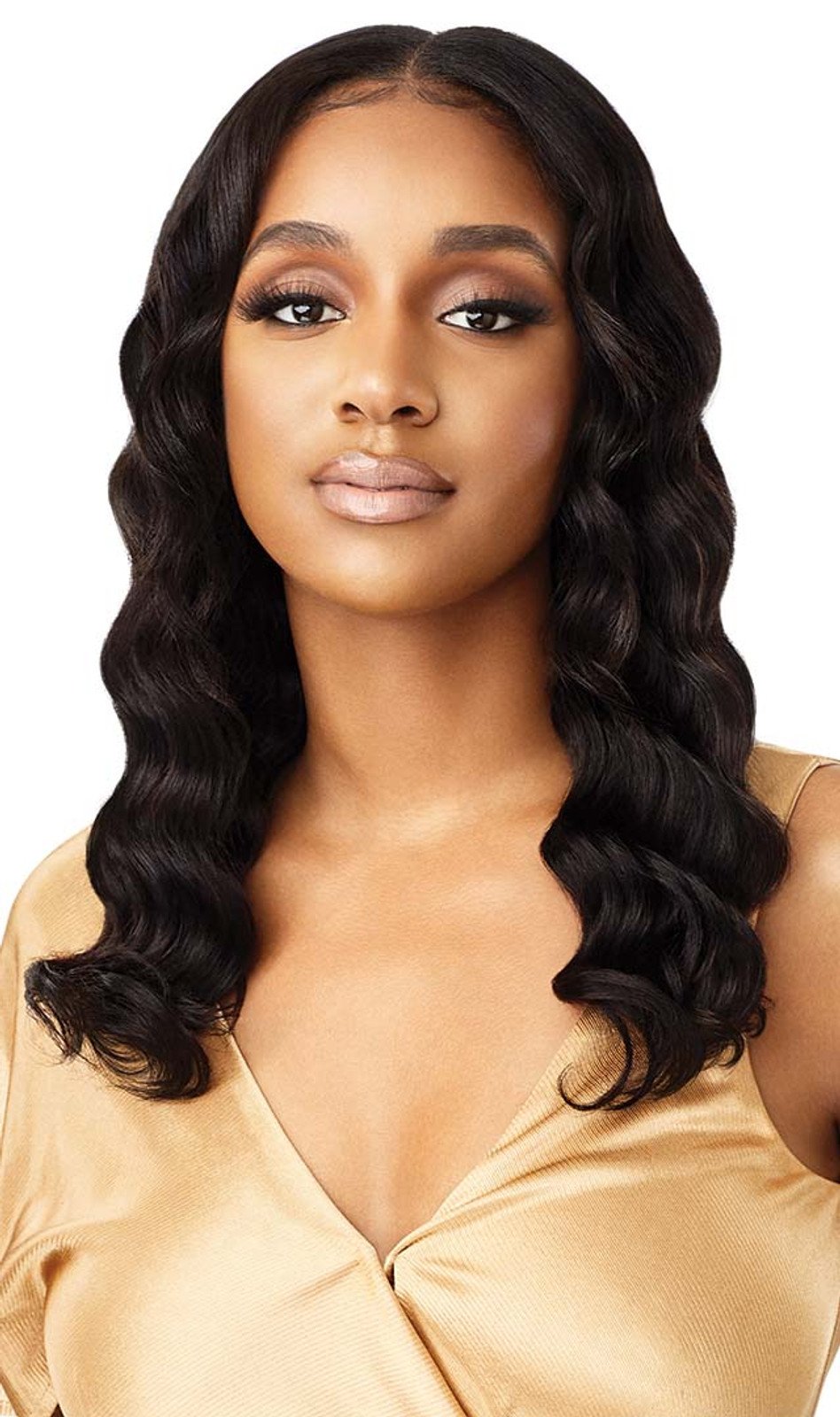 OUTRE Mytresses 100% Unprocessed Human Hair Gold Label Leave Out Wig - Loose Deep 20_1