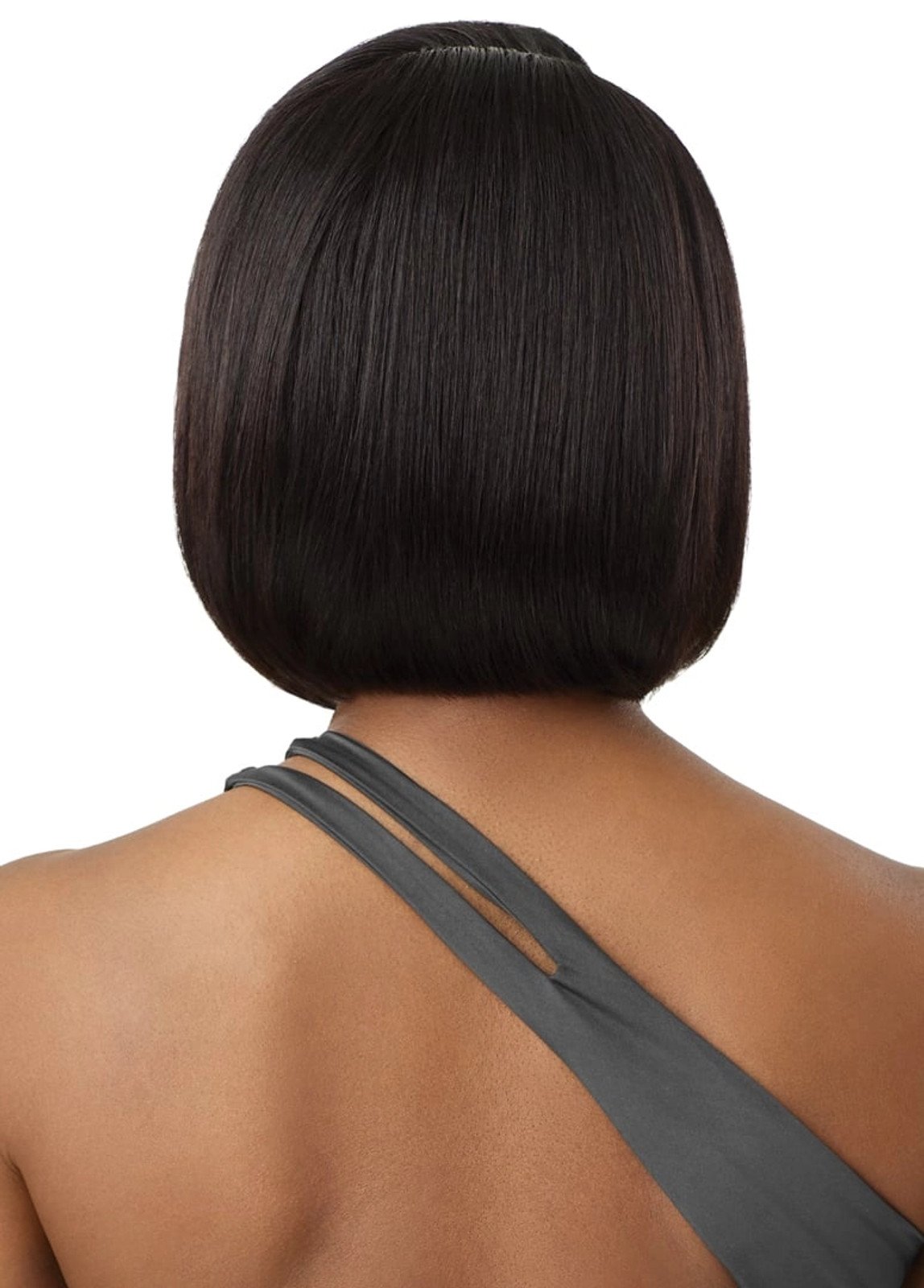 OUTRE Mytresses Black Label 100% Human Hair 13X4 Lace Front Wig - HH-Virgin Straight Bob 10_4