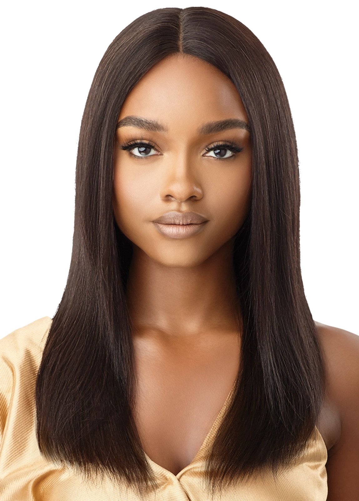 Outre MyTresses Gold Label 100% Unprocessed Human Hair Lace Front Wig HH Chriselle