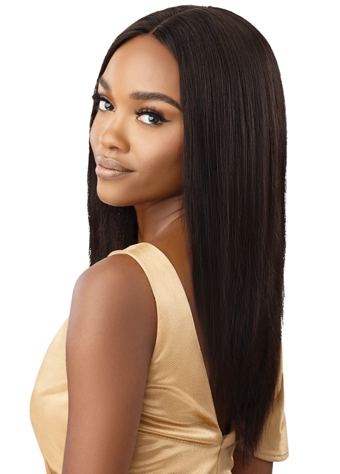 OUTRE Mytresses Gold Label 100% Unprocessed Human Hair Lace Front Wig HH-CHRISELLE_3