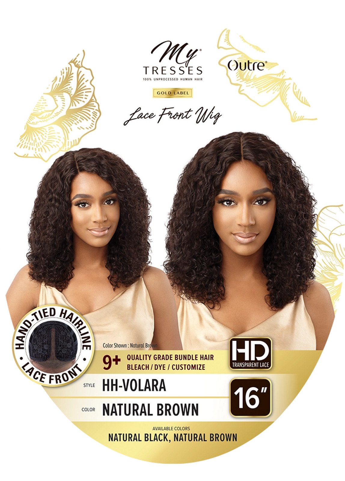 OUTRE Mytresses Gold Label 100% Unprocessed Human Hair Lace Front Wig HH-VOLARA_5 OUTRE Mytresses Gold Label 100% Unprocessed Human Hair Lace Front Wig HH-VOLARA_5