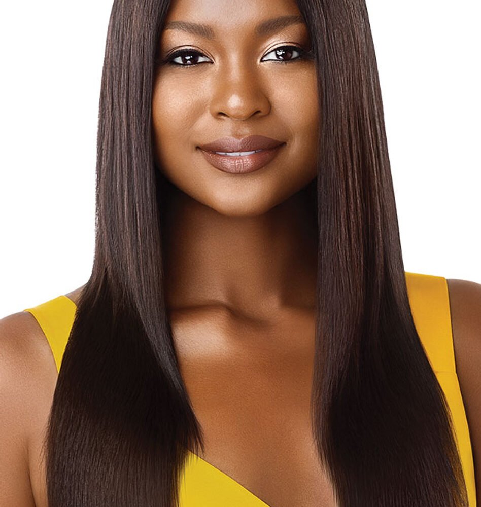 OUTRE The Daily Wig 100% Unprocessed Human Hair Lace Part Wig STRAIGHT V-CUT 22_1