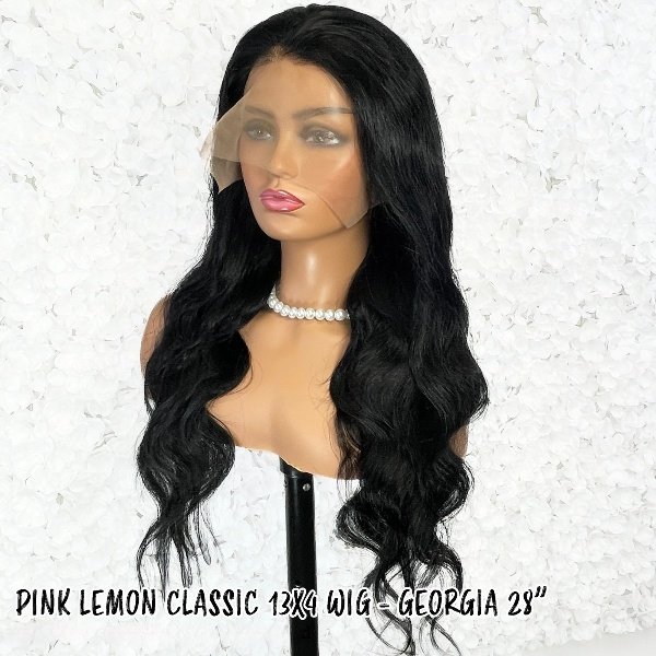 PINK LEMON CLASSIC 100% Human Hair 13x4 Lace Front Wig - GEORGIA 20- 36_3