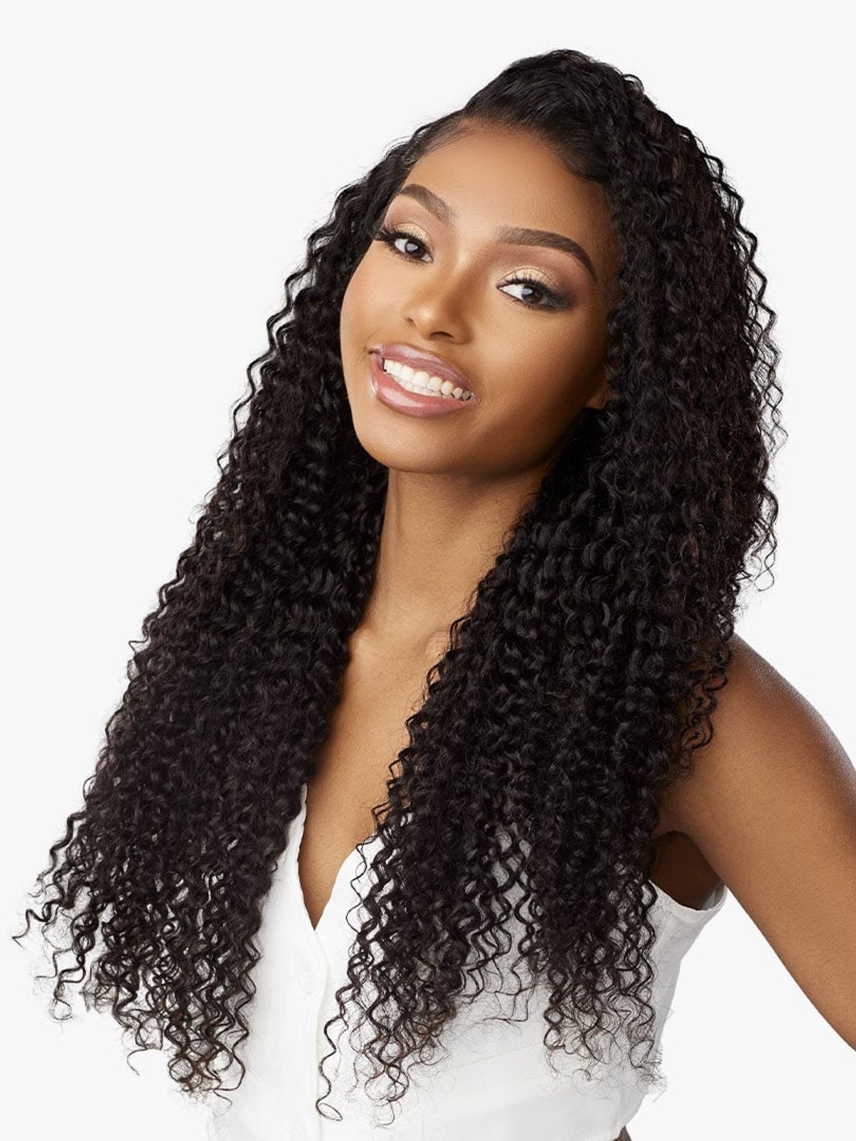 SENSATIONNEL 13A Glueless 100% Human Hair 13x4 Frontal HD Lace Wig - Bohemian Curl 20_2