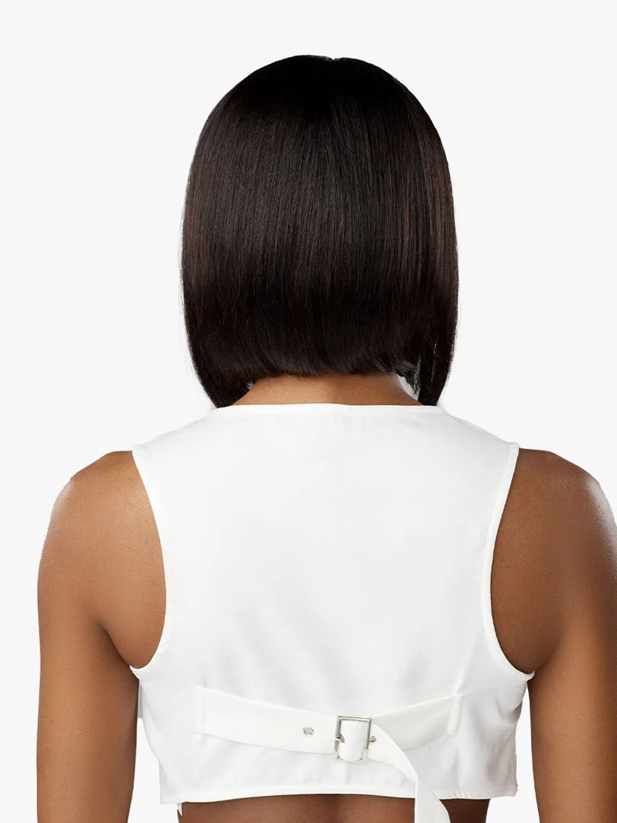 SENSATIONNEL 13A Glueless 100% Human Hair 13x4 Frontal HD Lace Wig - Straight Bob 12_4