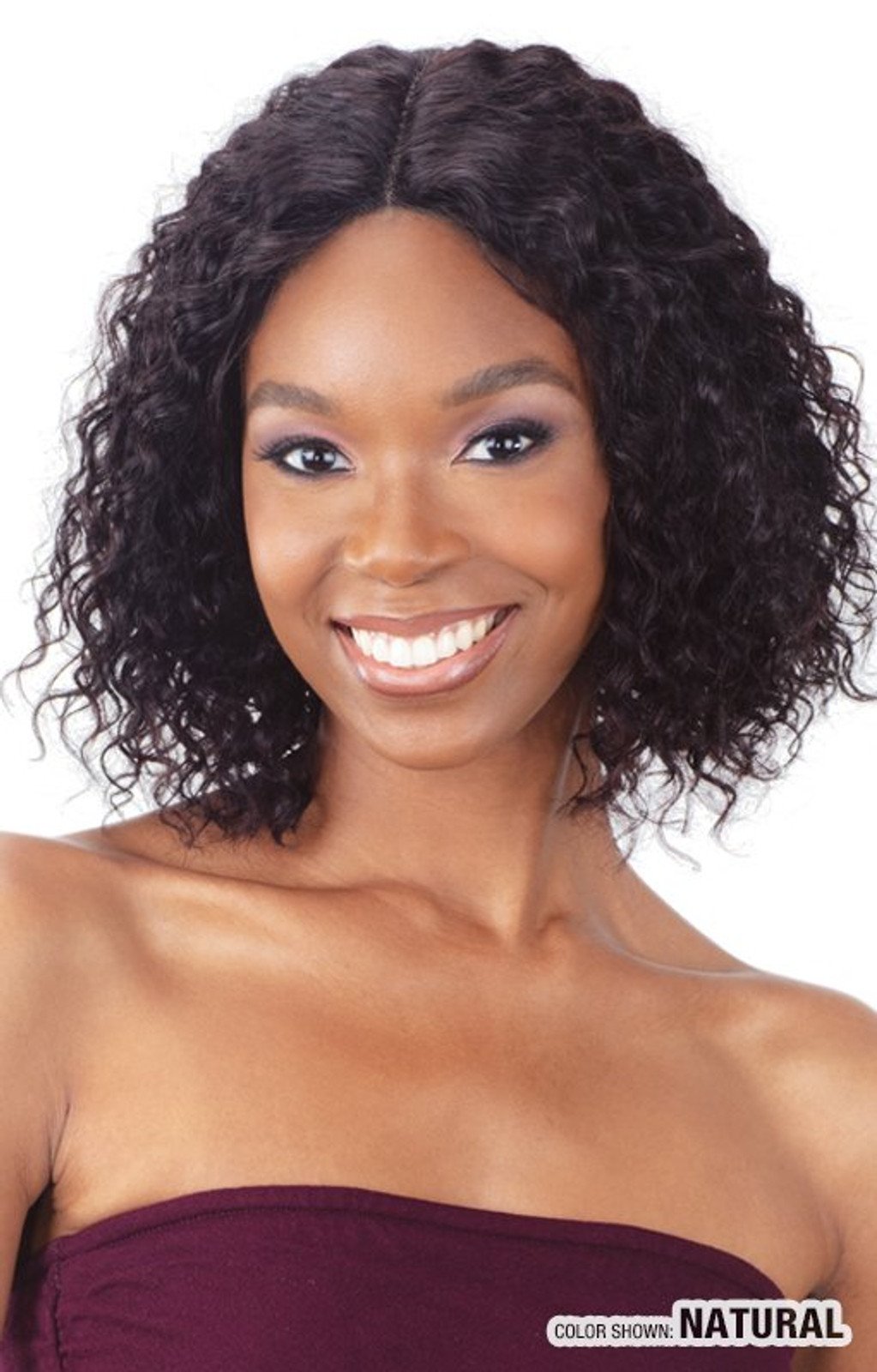 SHAKE N GO Naked 100% Human Hair Lace Part Wig - NELL_1
