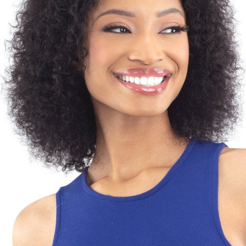 SHAKE N GO Naked Nature 100% Human Hair Wet & Wavy Lace Part Wig - POPPY_1