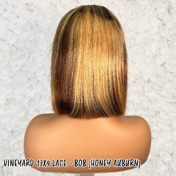 VINEYARD 100% Virgin Remy Human Hair 13x4 Lace Wig - Bob Honey Auburn_3 VINEYARD-100-Virgin-Remy-Human-Hair-13x4-Lace-Wig-Bob-Honey-Auburn_3