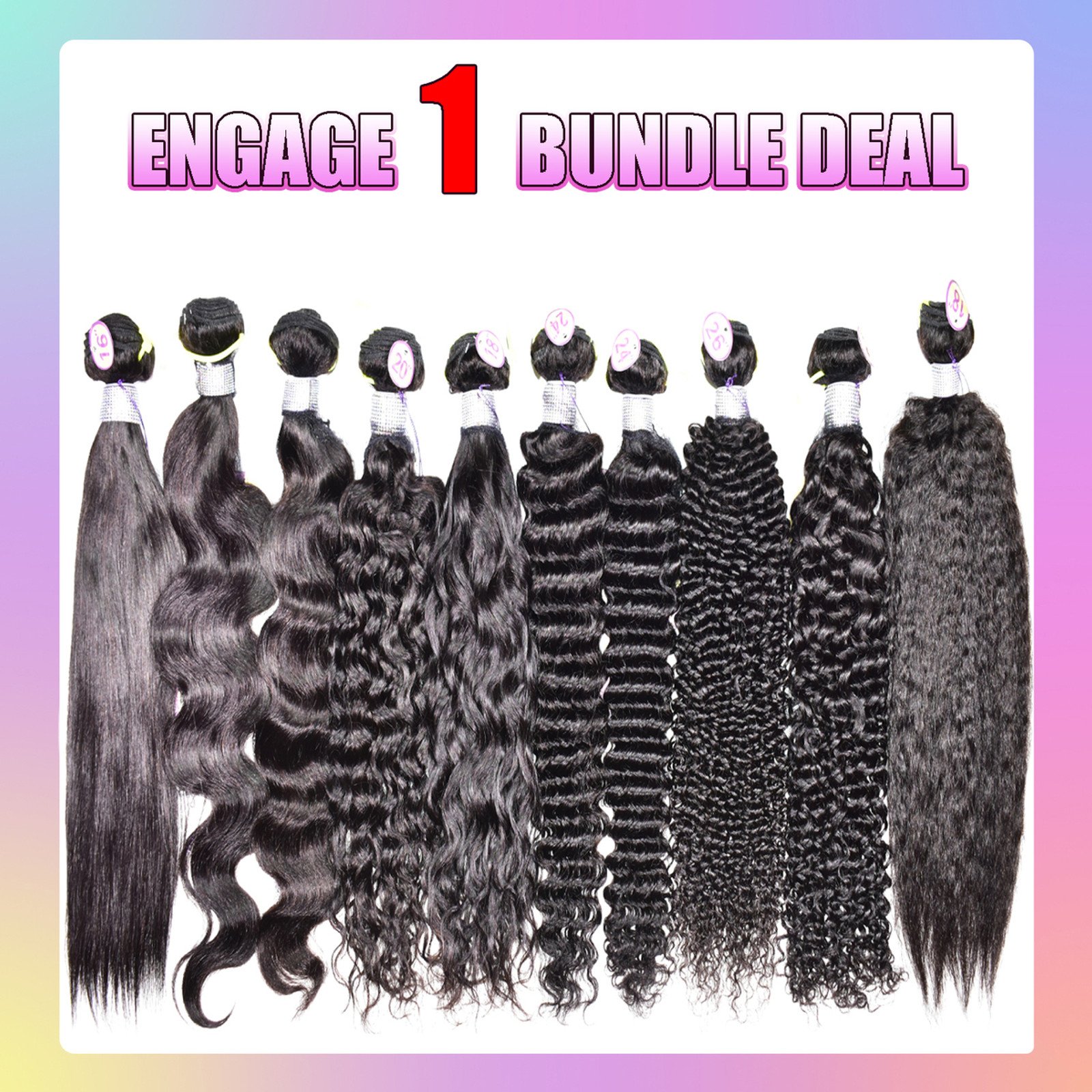 10A ENGAGE Virgin Hair Single Bundle - W&W Deep Curl (10 - 30)_2