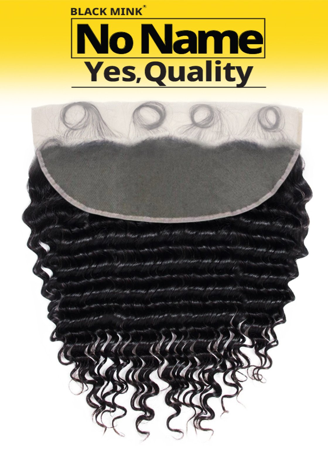 9A No Name Brand Brazilian 100% Virgin Hair 13x4 Frontal - Deep Wave 12_2