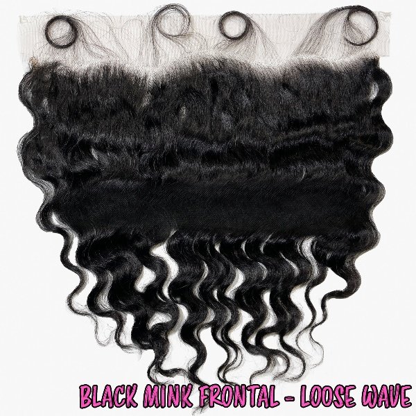 Black Mink 13x4 Frontal - Loose Wave (12- 14)_3 Black Mink 13x4 Frontal - Loose Wave (12- 14)_3