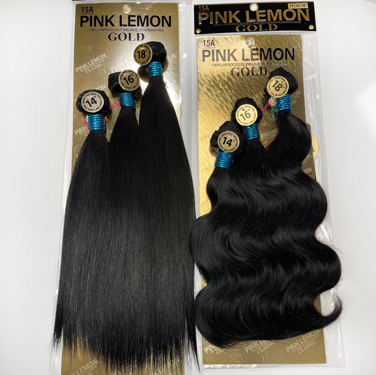 PINK LEMON GOLD Brazilian 3 Bundle Multi Pack - Straight_1