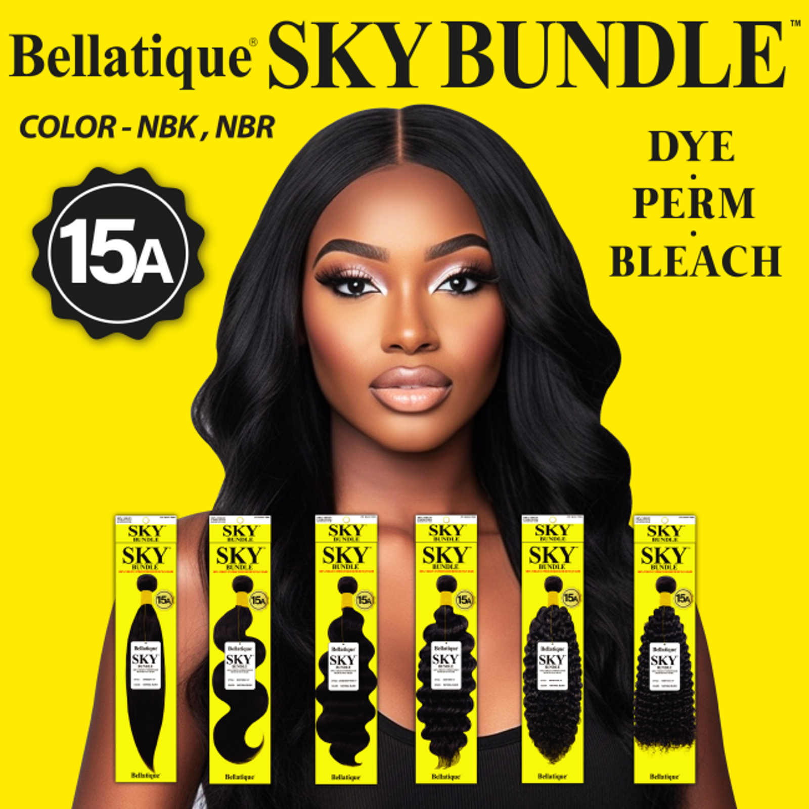 SKY 100% Virgin Human Hair Single Bundle - Body Wave [#Natural Black] (10- 30)_2