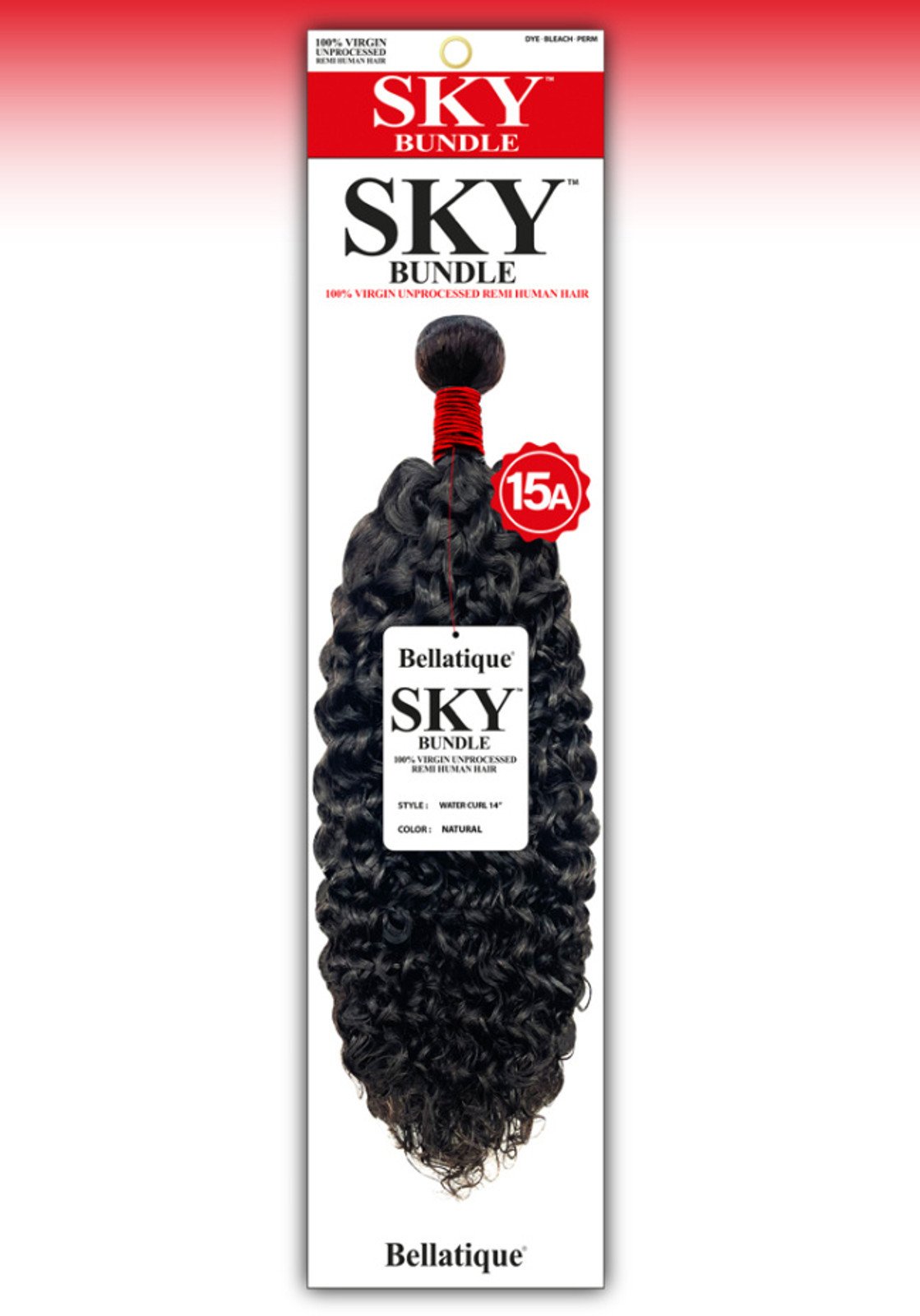 SKY 100% Virgin Human Hair Single Bundle - Water Curl (10- 24)_3 SKY 100% Virgin Human Hair Single Bundle - Water Curl (10- 24)_3