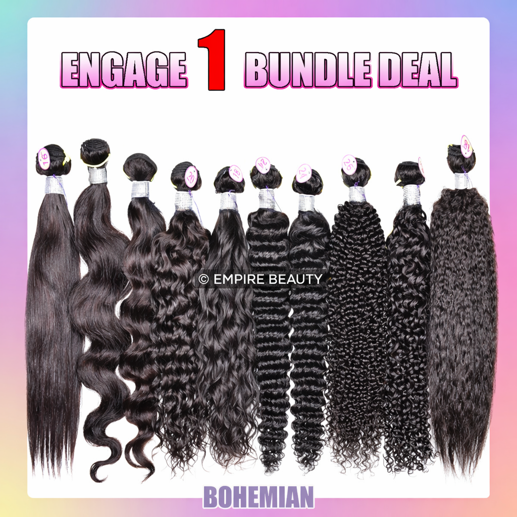 10A ENGAGE Virgin Hair Single Bundle - Bohemian Curl (10 - 30)_1