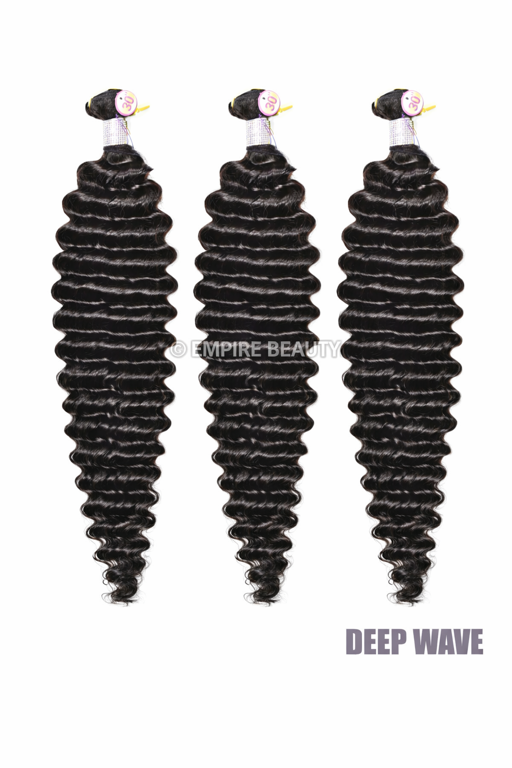 10A ENGAGE Virgin Hair Single Bundle - Deep Wave (10 - 30)