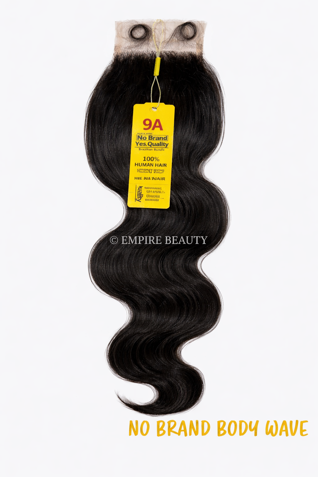 9A No Name Brand Brazilian 4x4 Lace Closure - Body Wave (12-16) 9A No Name Brand Brazilian 4x4 Lace Closure - Body Wave (12-16)