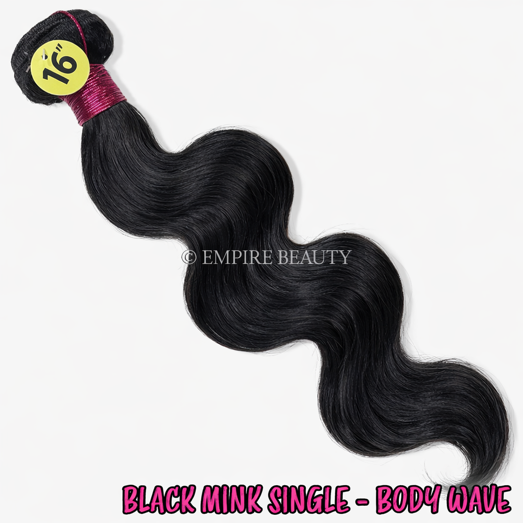 Black Mink Body Wave Curl (10"- 30")