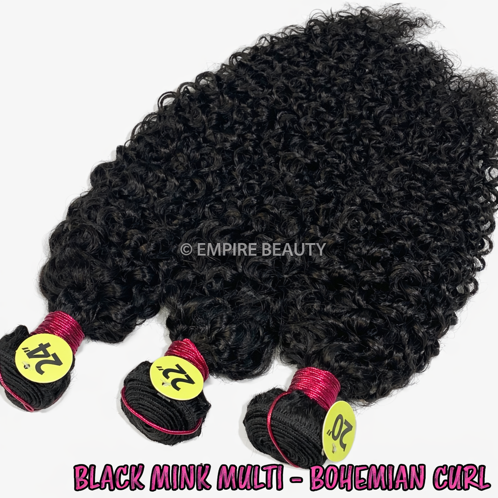 Black Mink Multi Pack - Bohemian Curl_1 Black Mink Multi Pack - Bohemian Curl_1