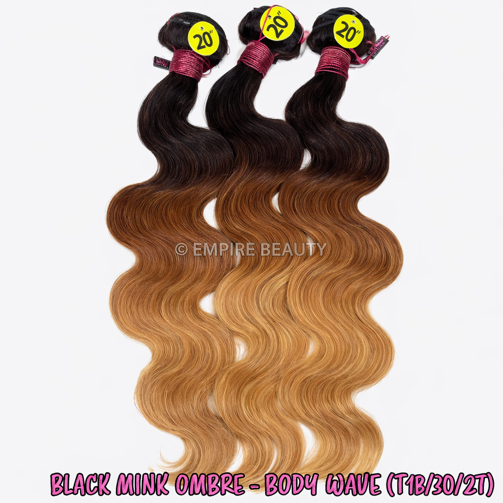 Black Mink Single Bundle - Body Wave (T1B3027) (10- 24)