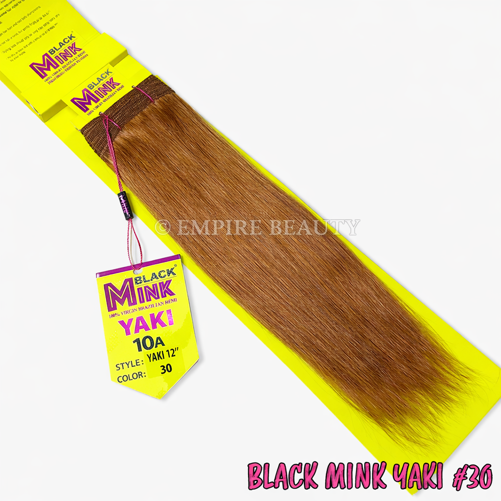 Black Mink Yaki Straight - 30 (10- 14) Black-Mink-Yaki-Straight-30-10-14-Human-Hair-Bundle