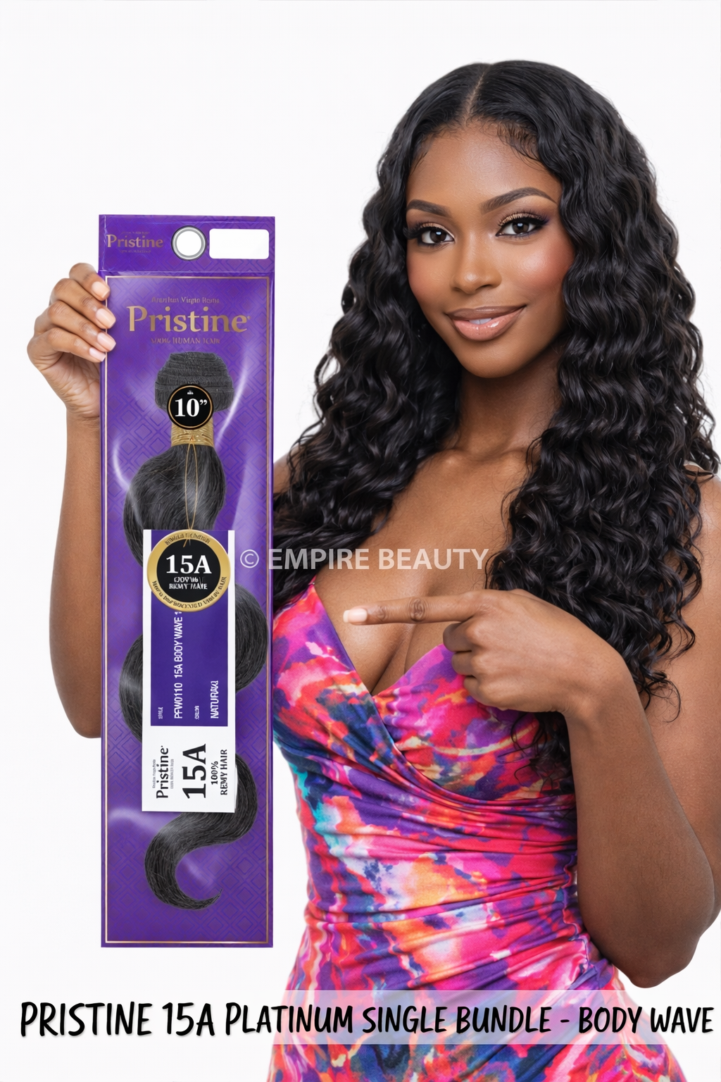 MANE CONCEPT Pristine 15A Platinum Remy Single Bundle - Body Wave (28-34)
