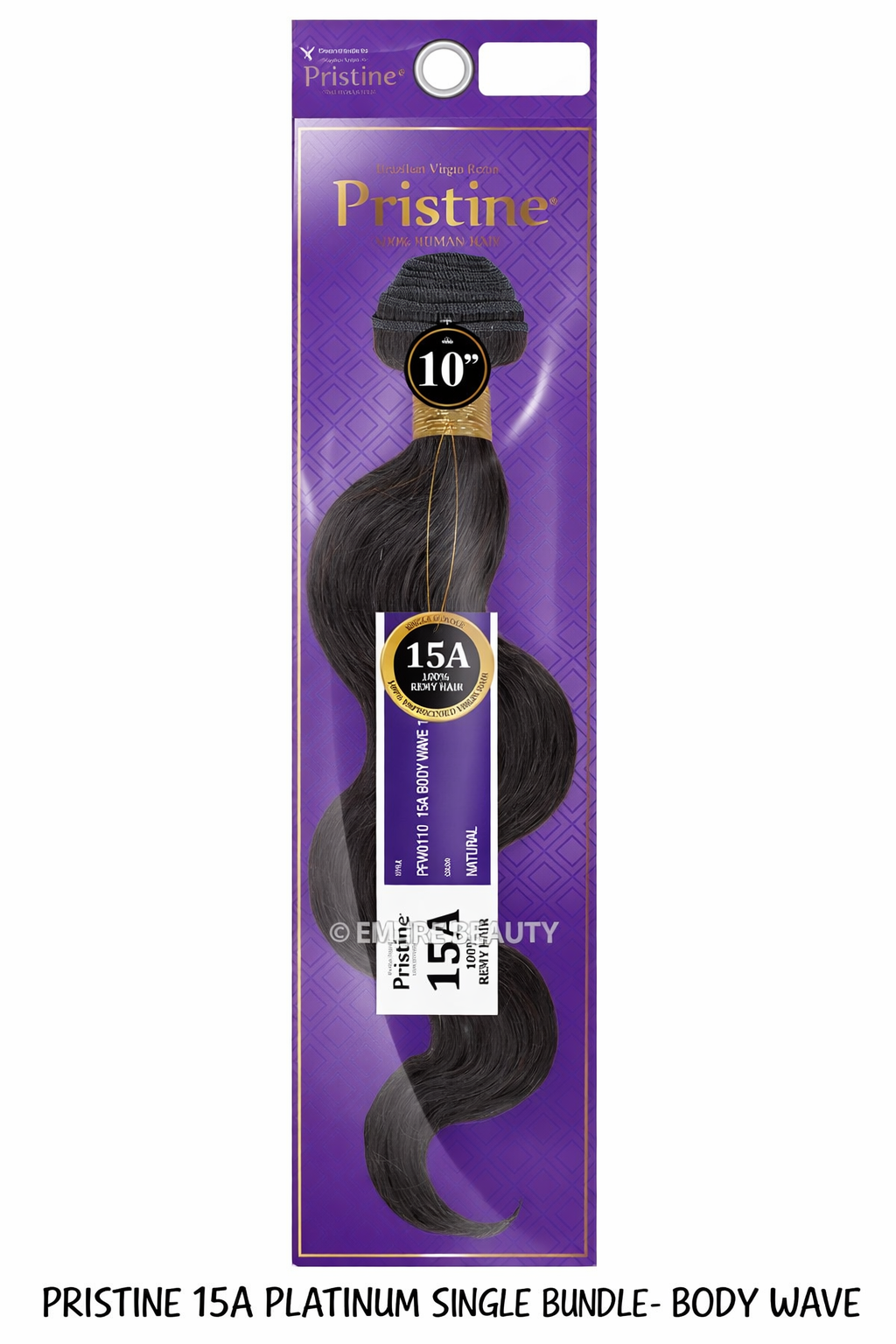MANE CONCEPT Pristine 15A Platinum Remy Single Bundle - Body Wave (28-34)_1