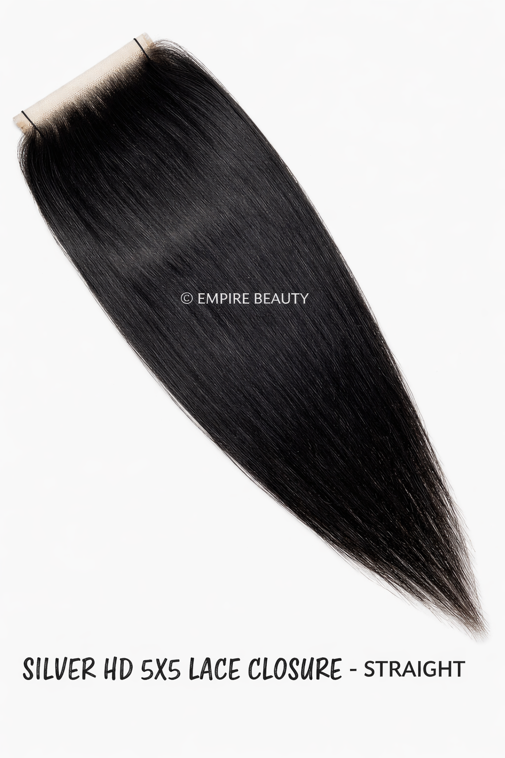 Silver Unprocessed 100% Human Hair HD 5X5 Lace Closure - Straight (10-20)_1 Silver Unprocessed 100% Human Hair HD 5X5 Lace Closure - Straight (10-20)_1