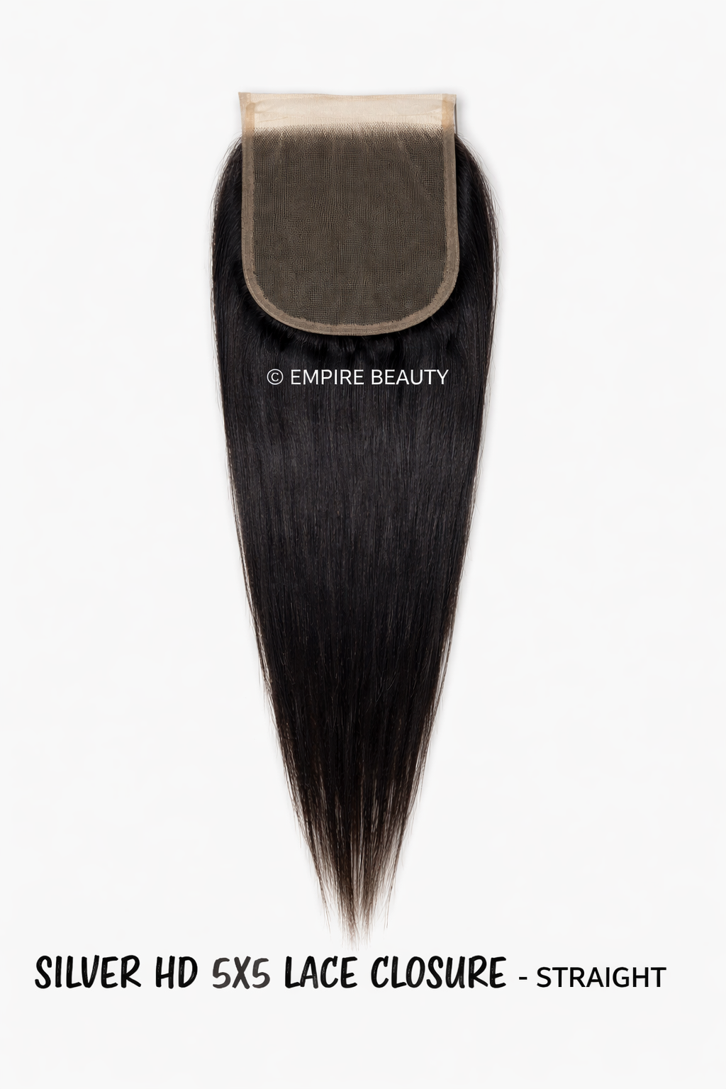 Silver Unprocessed 100% Human Hair HD 5X5 Lace Closure - Straight (10-20)_3 Silver Unprocessed 100% Human Hair HD 5X5 Lace Closure - Straight (10-20)_3